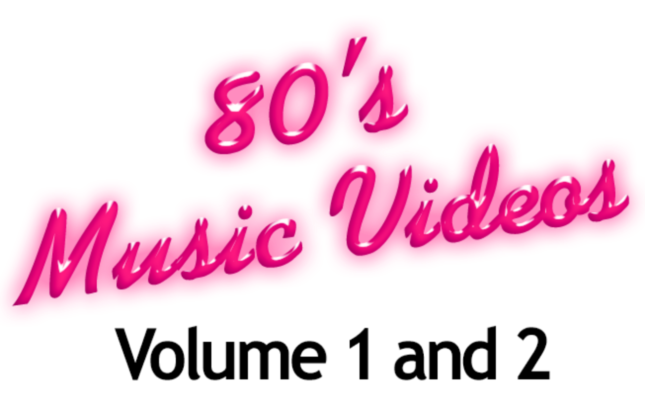 80's Music Videos Volume 1 and 2 (12 DVDs Box Set)